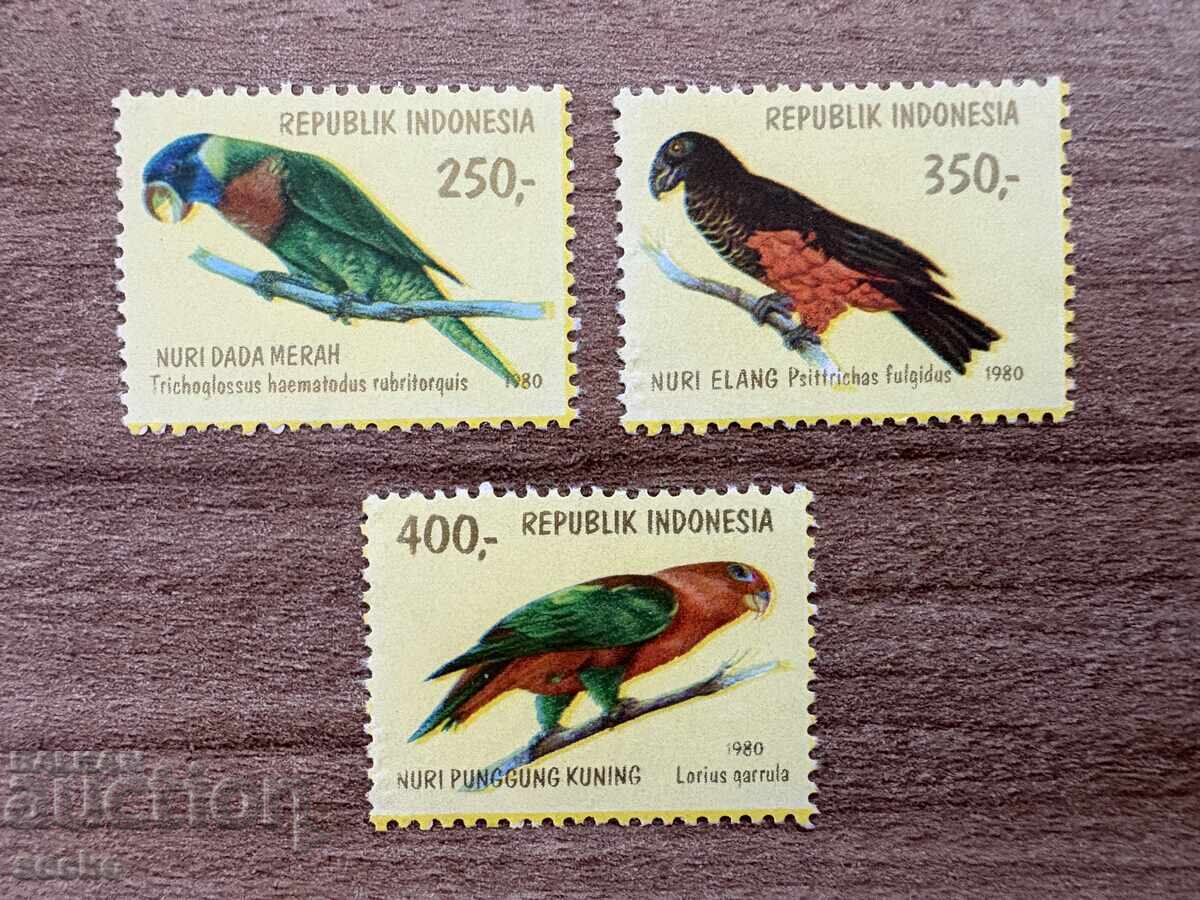 Ινδονησία - Παπαγάλοι (1980) MNH Ινδονησία - Παπαγάλοι (1980) MNH