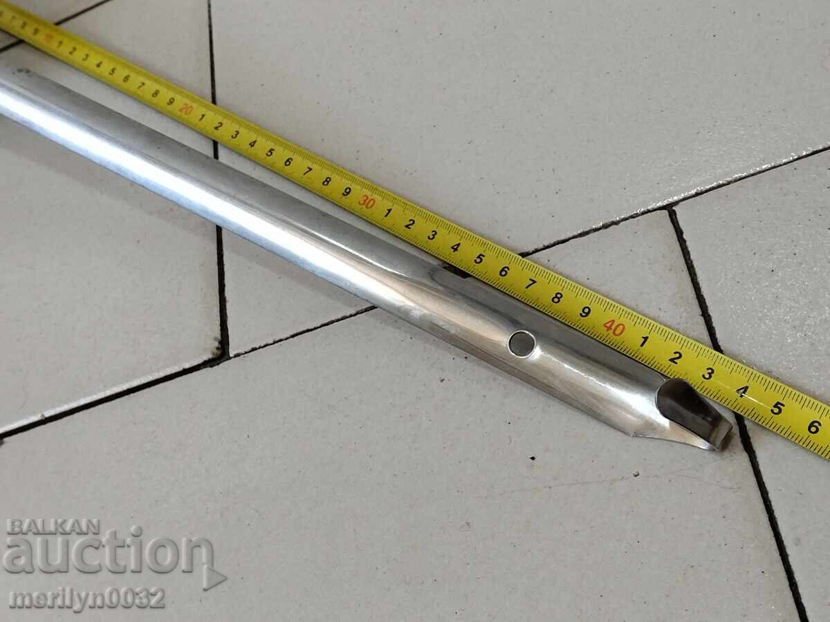 Licitație Lingură veche din oțel inoxidabil, polonic Coreea de Nord