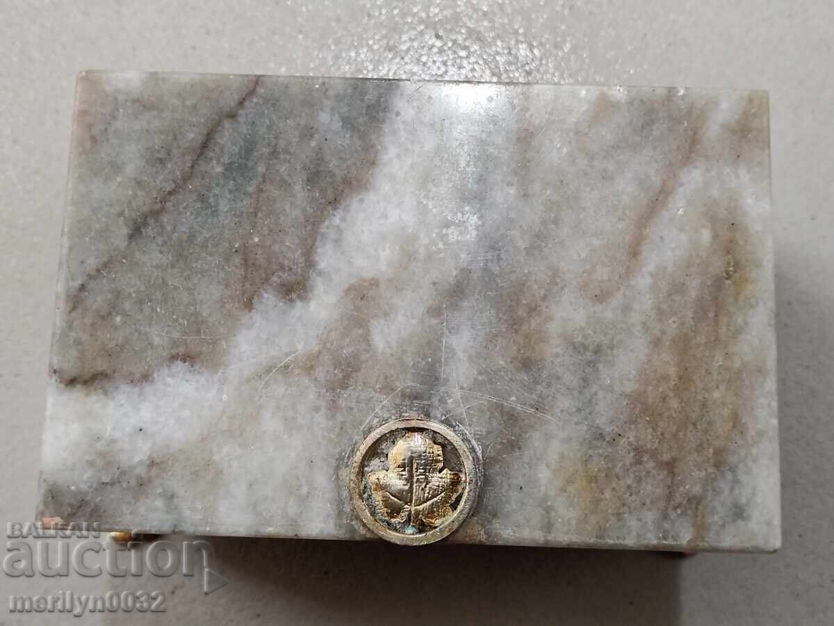 Δημοπρασία Βουλγαρικό κουτί κοσμημάτων από μάρμαρο ΛΔΒ