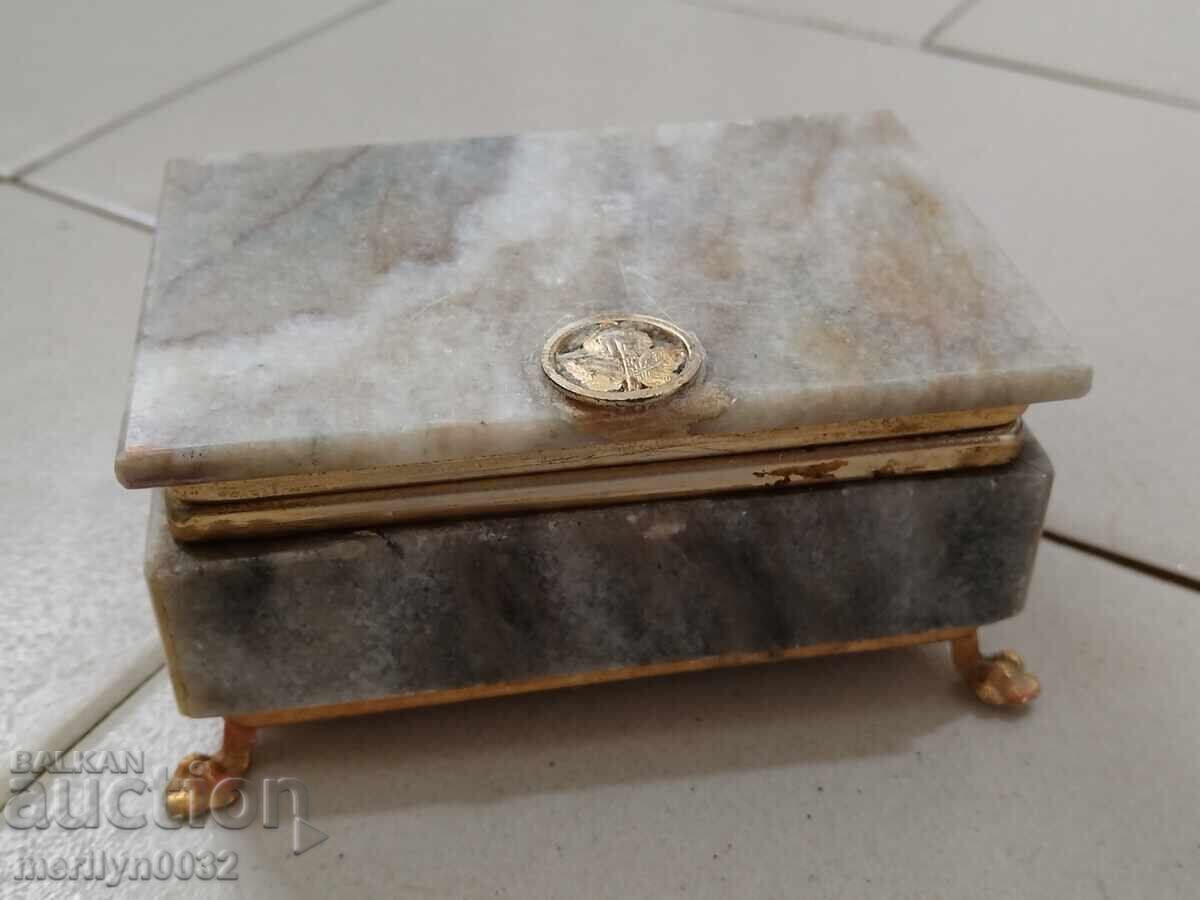 Βουλγαρικό κουτί κοσμημάτων από μάρμαρο ΛΔΒ