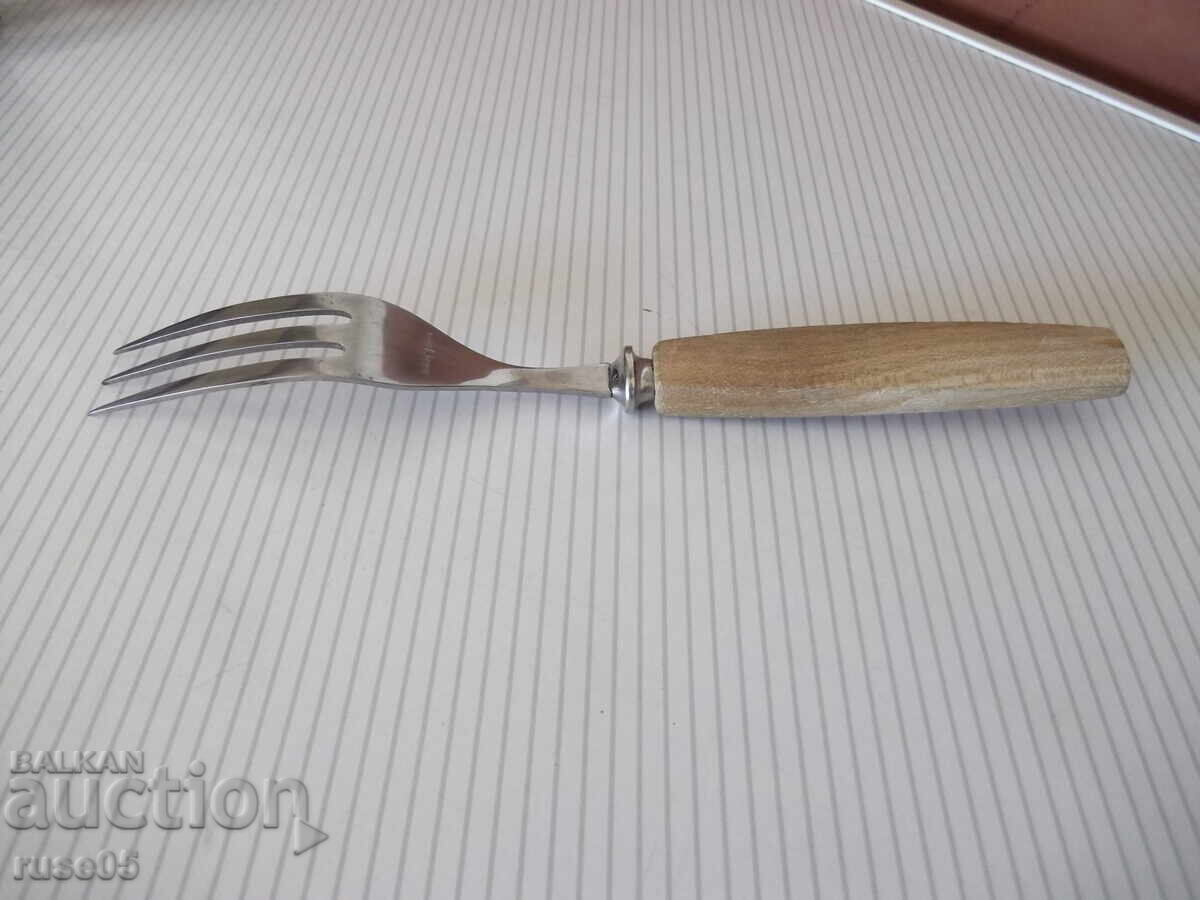 Delivery of Fork "ROSTFRI SWEDEN" with wooden handle Delivery of Fork "ROSTFRI SWEDEN" with wooden handle