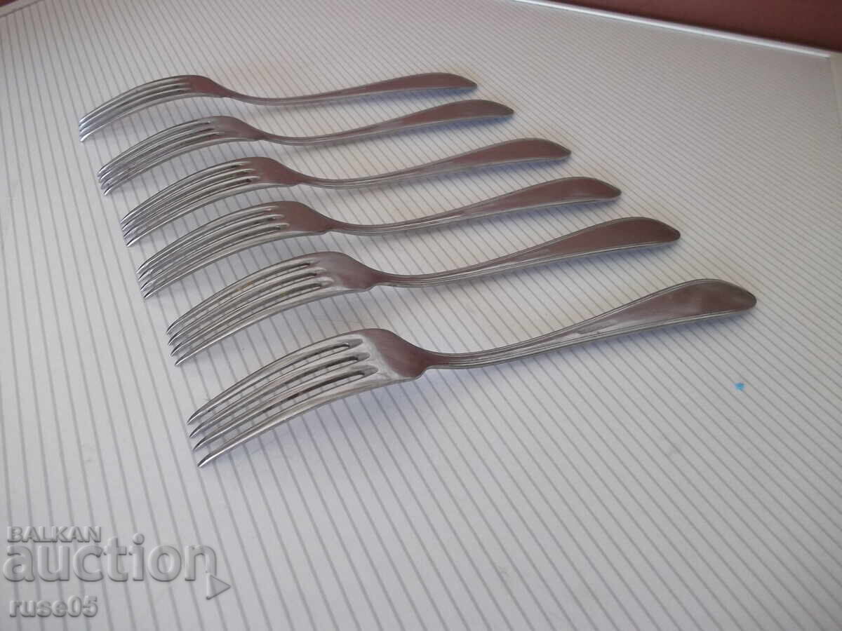 Delivery of Lot of 6 forks "ABS-ROSTFREI"