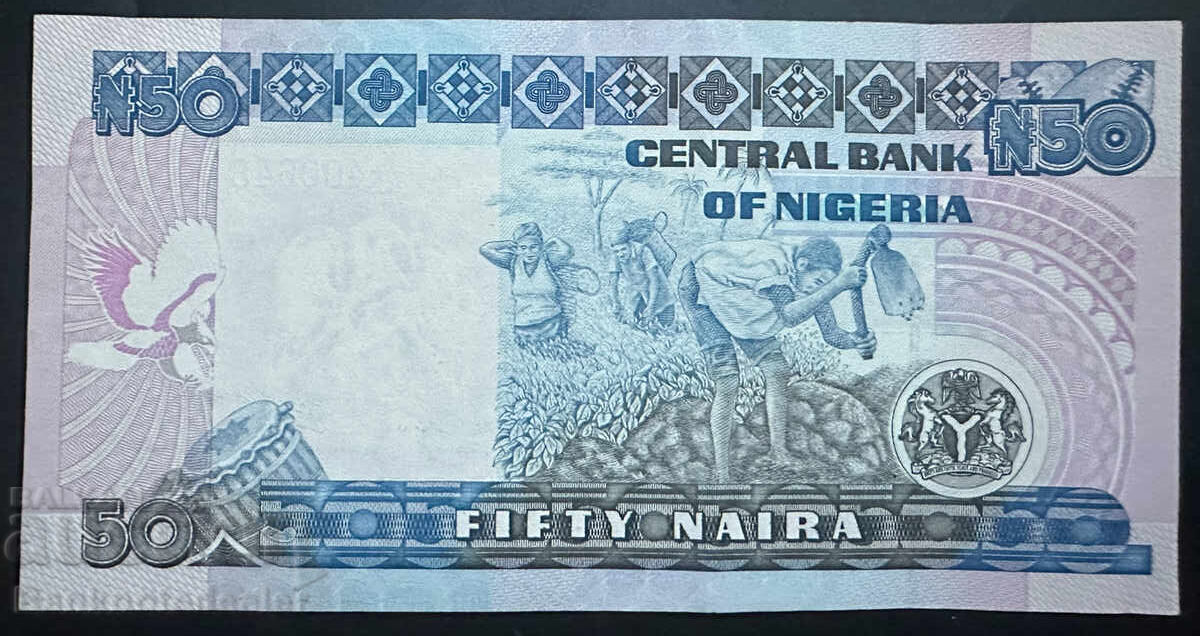 Nigeria 50 Naira 1984 Pick 27c Ref 0646 cu preț 6.00 BGN | € 3.07