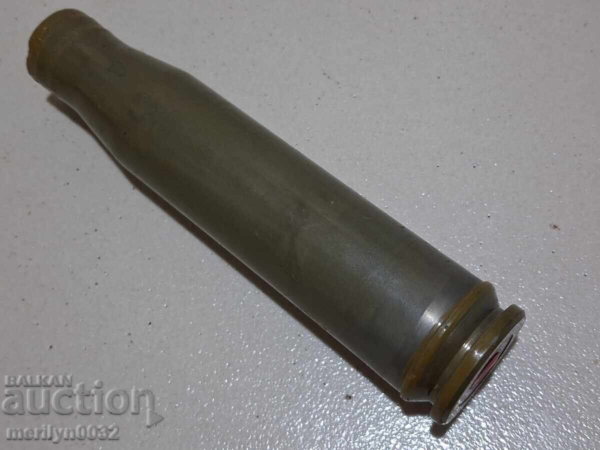 Steel sleeve large-caliber machine gun ammunition cartridge
