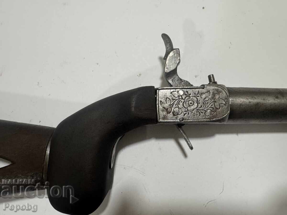 Δημοπρασία Παλιό πιστόλι/τουφέκι κάψουλας