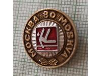 Badge - Olympic Games Moscow 1980 Gymnastics