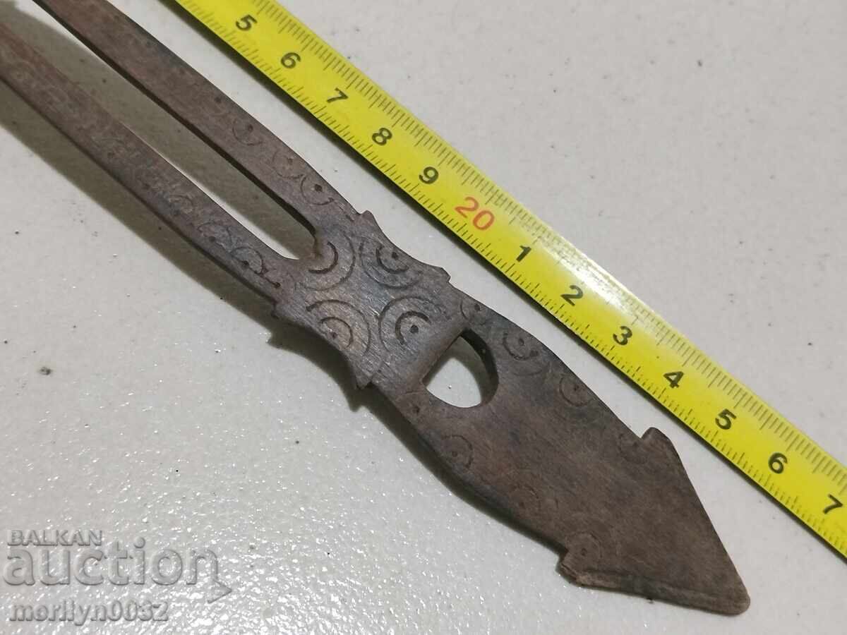 Παράδοση Παλιό ξύλινο κουτάλι, το ξύλινο,