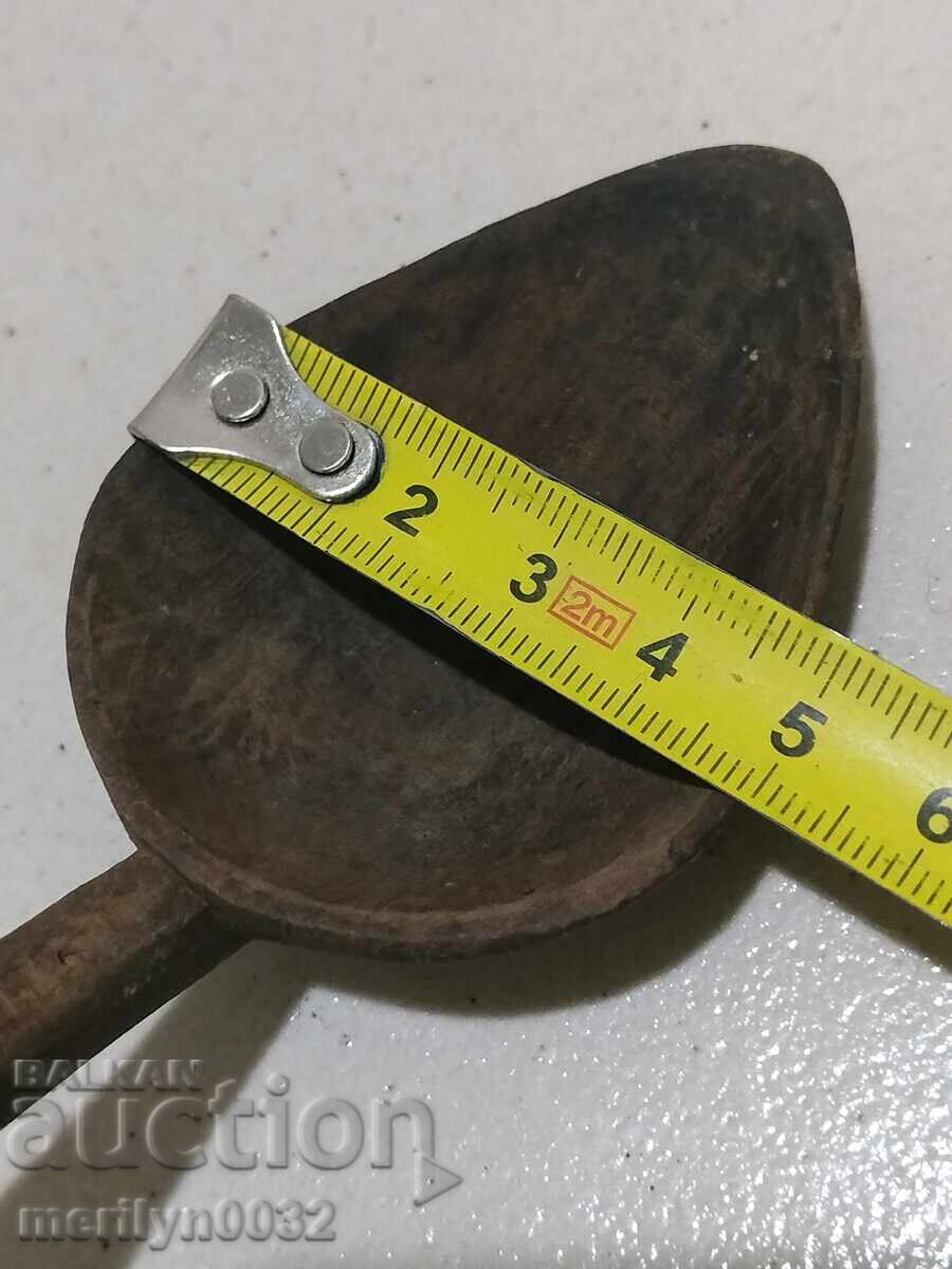 Παλιό ξύλινο κουτάλι, το ξύλινο, - 5