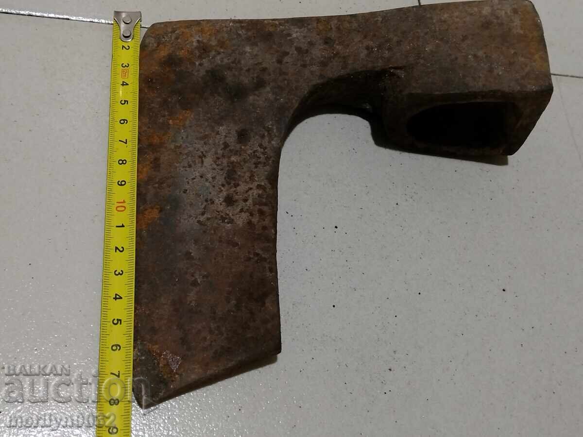 Παλιό τσεκούρι, τσεκούρι, σφυρήλατο σίδερο με λεπίδα σπαθιού - 7 Παλιό τσεκούρι, τσεκούρι, σφυρήλατο σίδερο με λεπίδα σπαθιού - 7