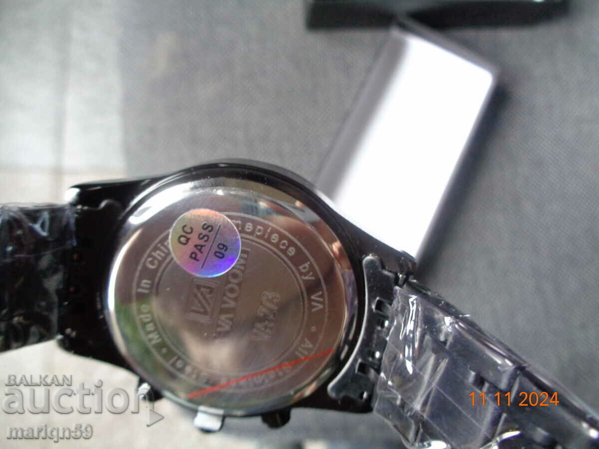 Ολοκαίνουργιο ρολόι ΑΔΙΑΒΡΟΧΟ, ισχυρή αλυσίδα - 5