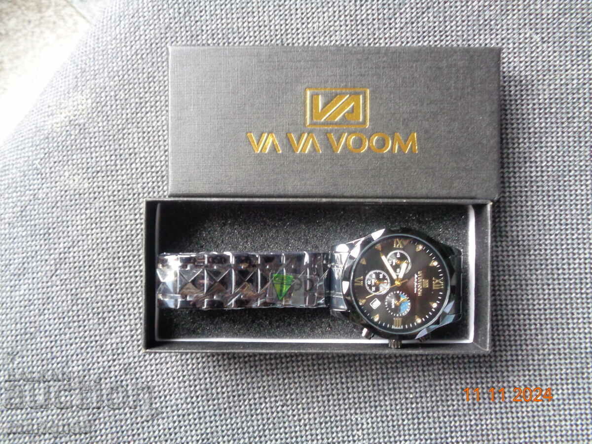 Ολοκαίνουργιο ρολόι ΑΔΙΑΒΡΟΧΟ, ισχυρή αλυσίδα - 6