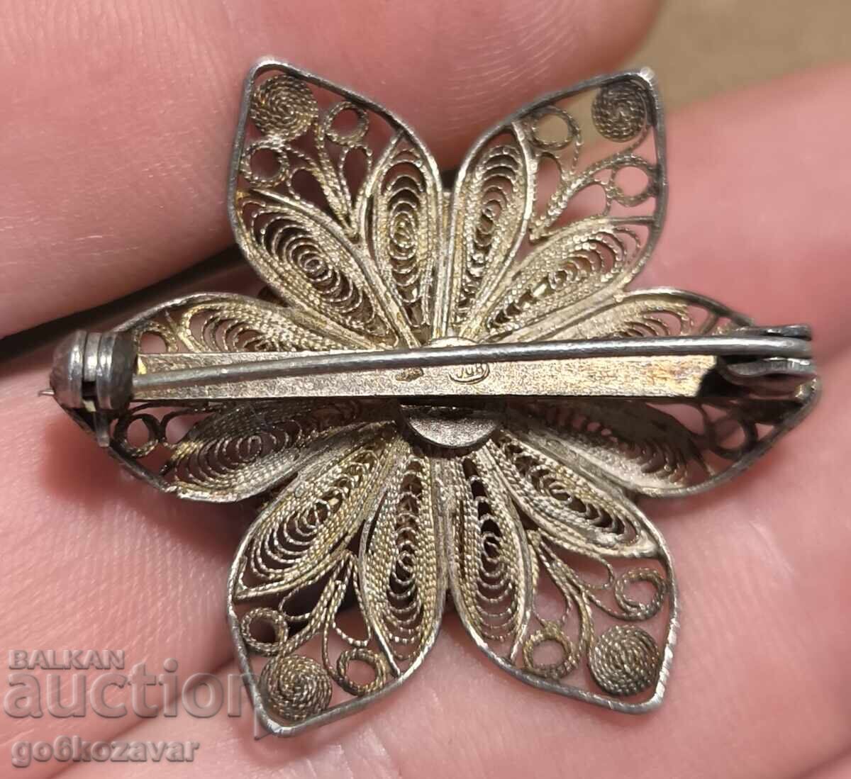 Auction Old beautiful Brooch, Filigree! Perfect! Auction Old beautiful Brooch, Filigree! Perfect!