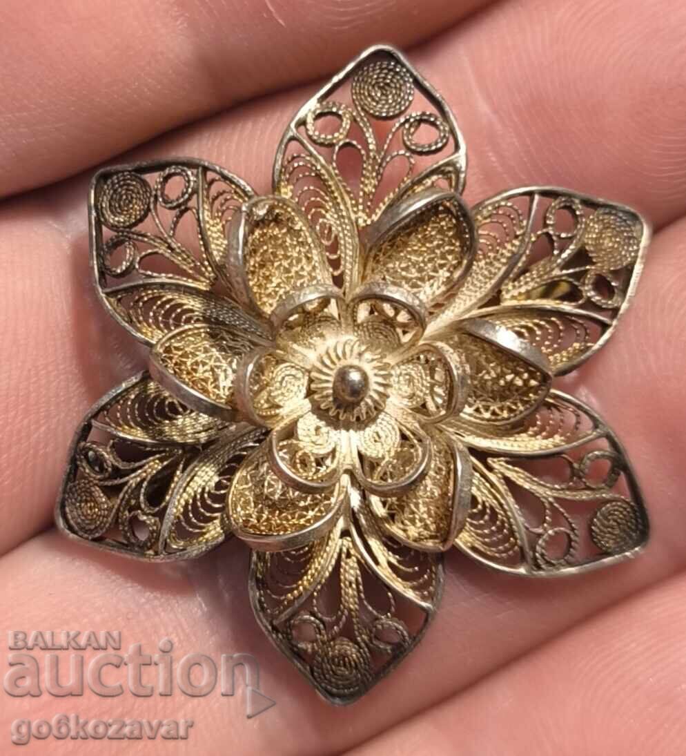 Old beautiful Brooch, Filigree! Perfect! Old beautiful Brooch, Filigree! Perfect!