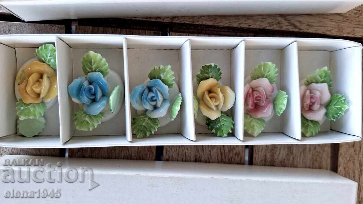 Δημοπρασία Πορσελάνινες τριαντάφυλλα