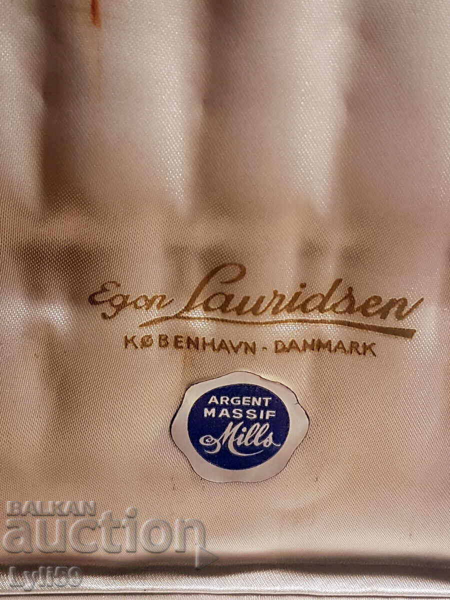 Δημοπρασία Komplekt από 6 ασημένια επιχρυσωμένα κουταλάκια καφέ