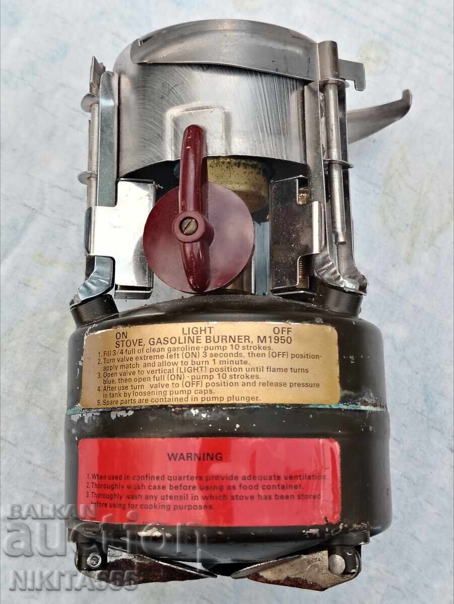 Old original gasoline stove, Primus Coleman & Rogers