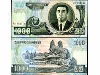 ZORBA AUCTIONS NORTH KOREA 1000 WON 2006 UNC