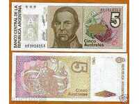 Zorbas TOP LICITAȚII ARGENTINA 5 Austria 1985 UNC