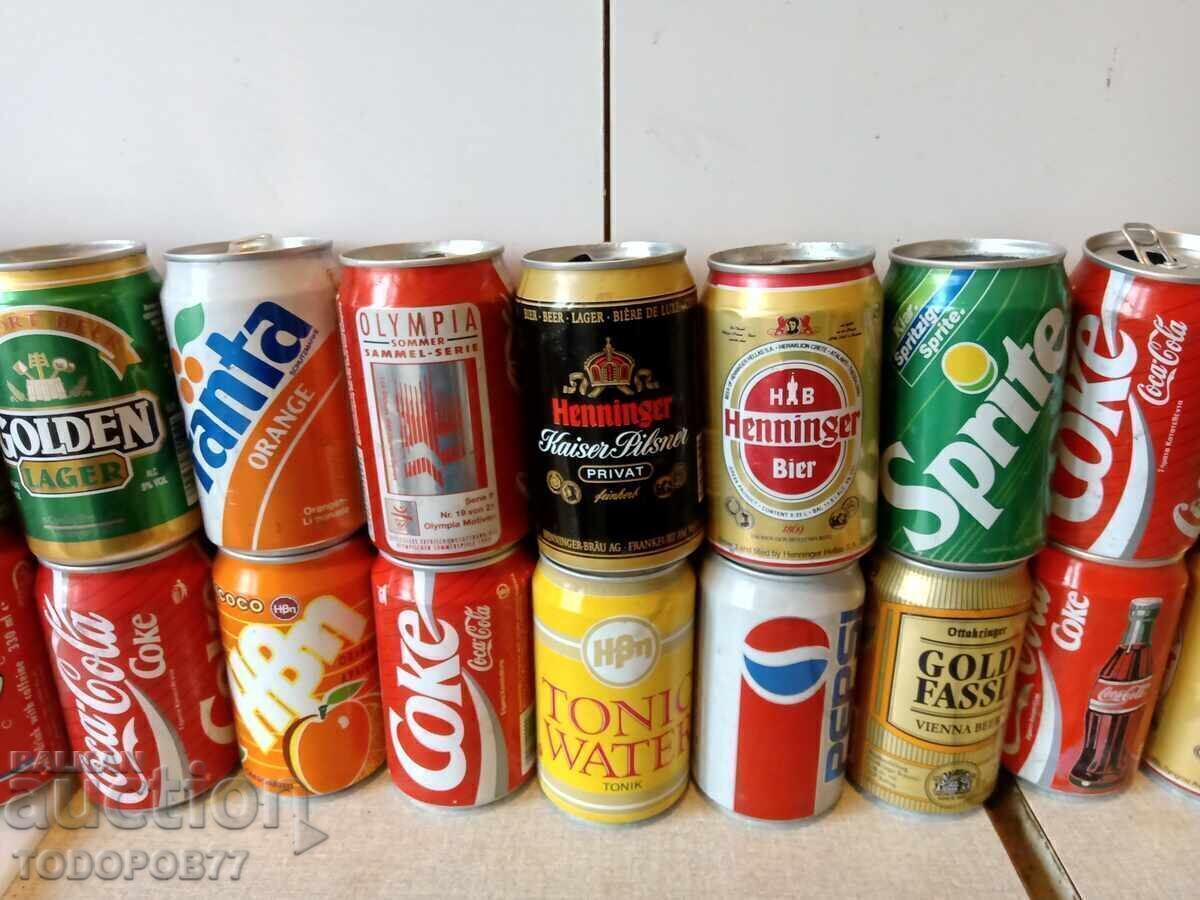 Δημοπρασία Συλλογή παλαιών κουτιών αναψυκτικών από τις αρχές της δεκαετίας του '90 Δημοπρασία Συλλογή παλαιών κουτιών αναψυκτικών από τις αρχές της δεκαετίας του '90