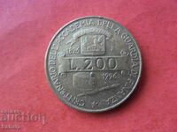 200 Lire 1996 Italy