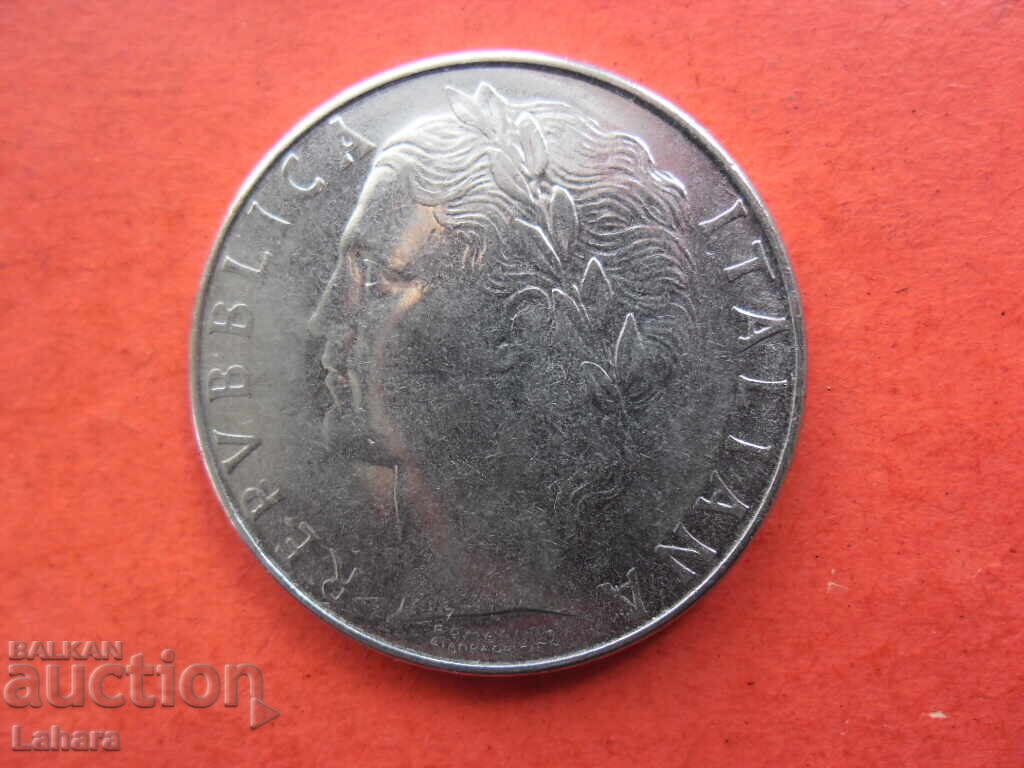 100 lire 1989 Italia cu preț 0.80 BGN | € 0.41 100 lire 1989 Italia cu preț 0.80 BGN | € 0.41