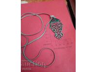 Старинно колие с емаил