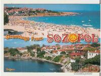 Картичка  България  Созопол 16**