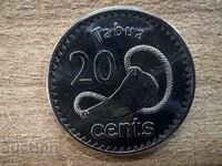 Fiji - 20 cenți (2012)