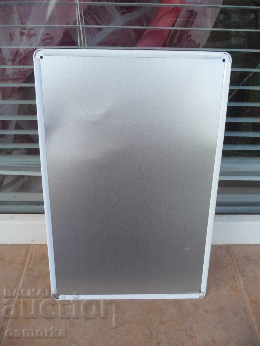 Δημοπρασία Μεταλλική πινακίδα επιγραφής Μην μπεις σε σκοτώνει ρεύμα κρανίο τάση