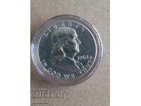 1/2 Dollar 1963, Silver, USA