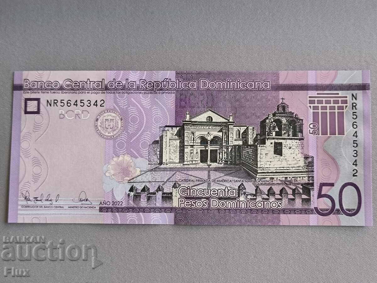 Banknote - Dominican Republic - 50 pesos UNC | 2023