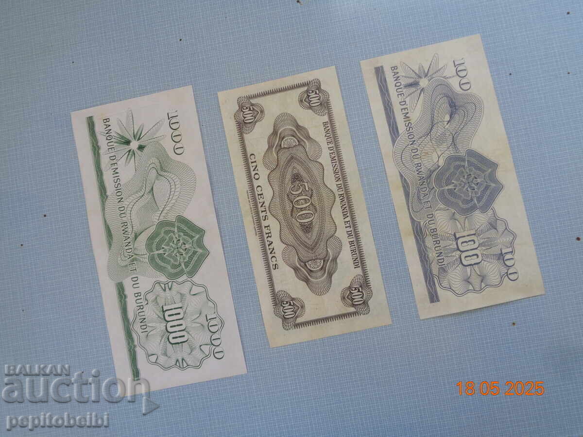 Licitație Burundi vechi și rare - 1960-1962 - copie
