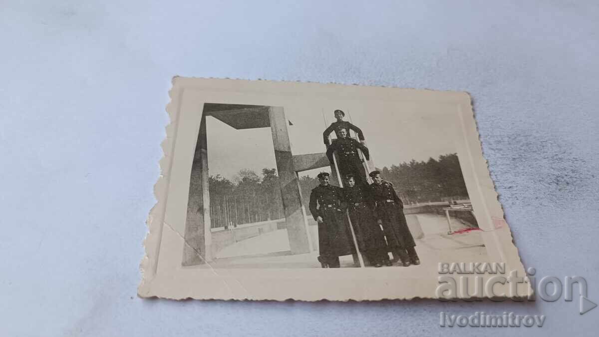 Sofia C-class Students on the Slide at the Maria Louisa Bathing Establishment 1942