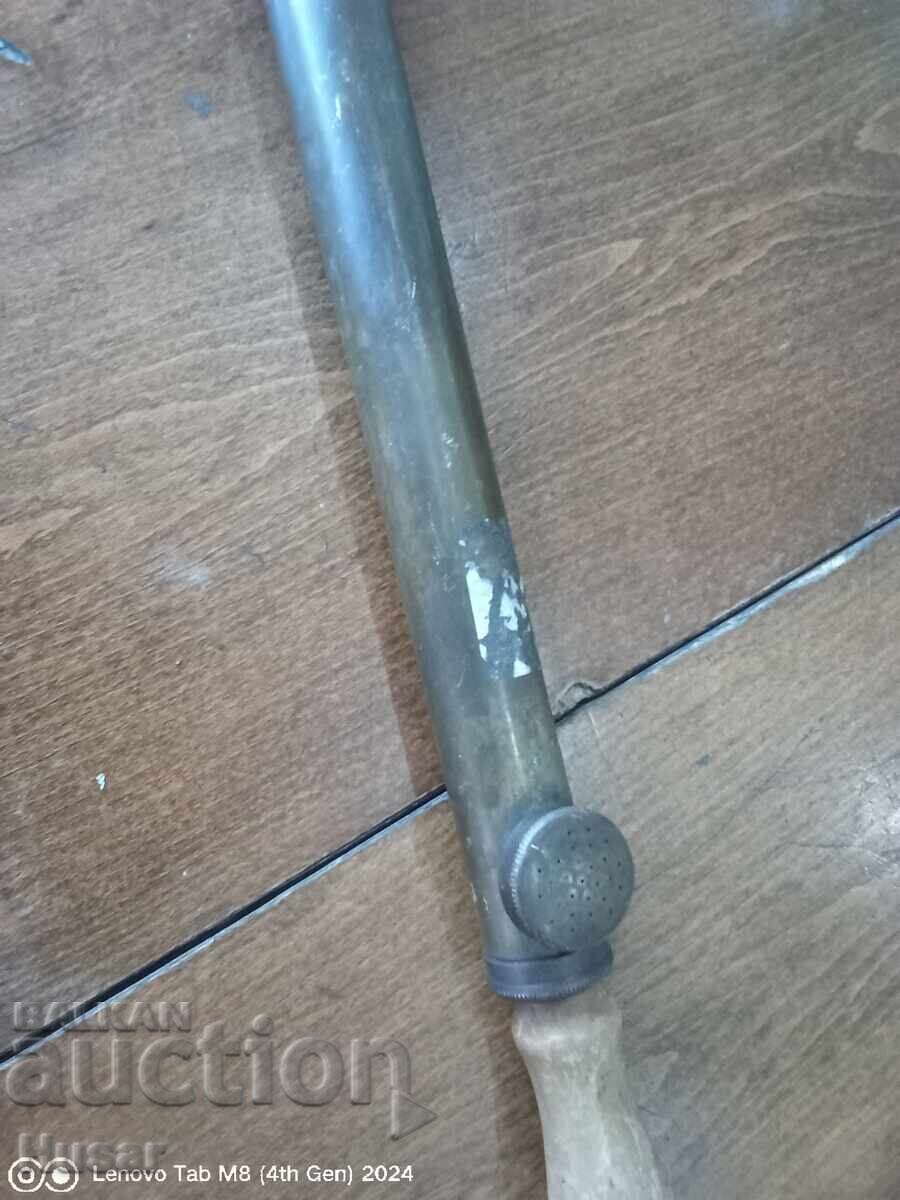 Old bronze pump, garden - 8