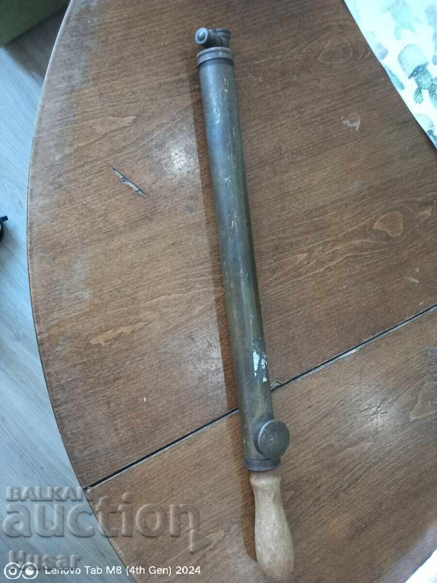 Old bronze pump, garden - 9