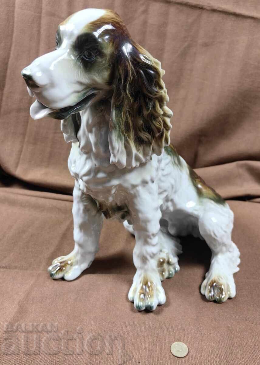 Δημοπρασία ΤΕΡΑΣΤΙΟ ΠΟΡΣΕΛΑΝΙΝΟ ΣΚΥΛΙ ΦΙΓΟΥΡΑ ΑΓΑΛΜΑΤΙΔΙΟ ΜΑΡΚΑΡΙΣΜΕΝΟ ΑΚΕΡΑΙΟ