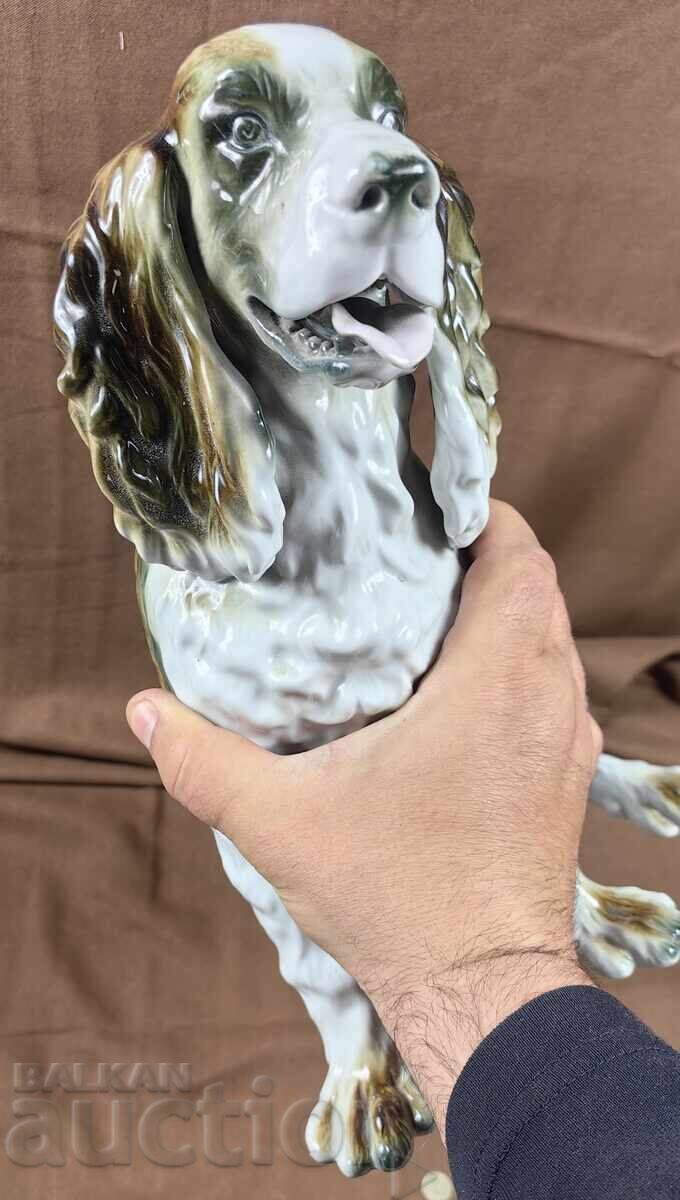 Παράδοση ΤΕΡΑΣΤΙΟ ΠΟΡΣΕΛΑΝΙΝΟ ΣΚΥΛΙ ΦΙΓΟΥΡΑ ΑΓΑΛΜΑΤΙΔΙΟ ΜΑΡΚΑΡΙΣΜΕΝΟ ΑΚΕΡΑΙΟ