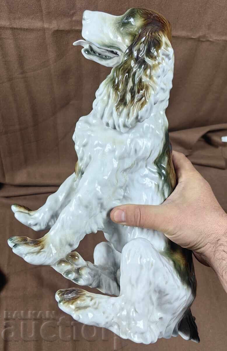 ΤΕΡΑΣΤΙΟ ΠΟΡΣΕΛΑΝΙΝΟ ΣΚΥΛΙ ΦΙΓΟΥΡΑ ΑΓΑΛΜΑΤΙΔΙΟ ΜΑΡΚΑΡΙΣΜΕΝΟ ΑΚΕΡΑΙΟ