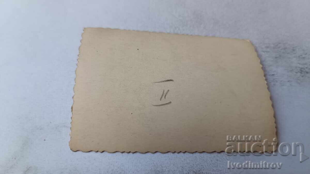 Photograph of Young People Clearing Snow in Front of a Church in Winter 1943 with price 2.35 BGN | € 1.20