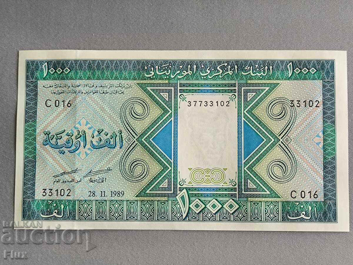 Τραπεζογραμμάτιο - Μαυριτανία - 1000 ουγκίγια UNC | 1989 Τραπεζογραμμάτιο - Μαυριτανία - 1000 ουγκίγια UNC | 1989