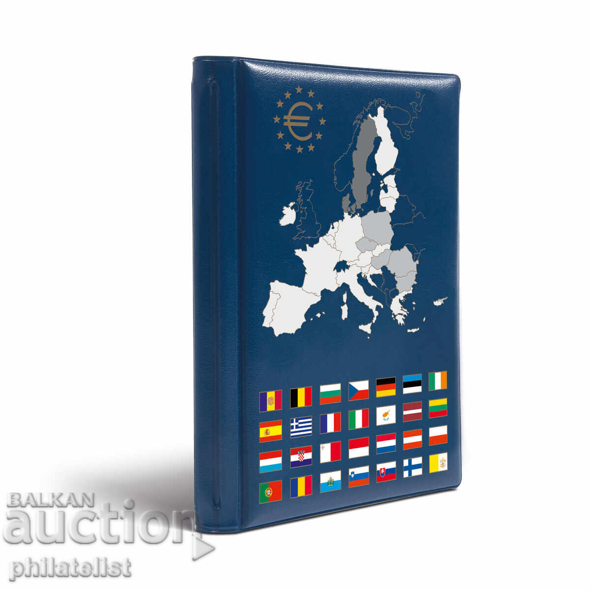 Leuchtturm άλμπουμ τσέπης για οκτώ σειρές ευρώ Leuchtturm άλμπουμ τσέπης για οκτώ σειρές ευρώ