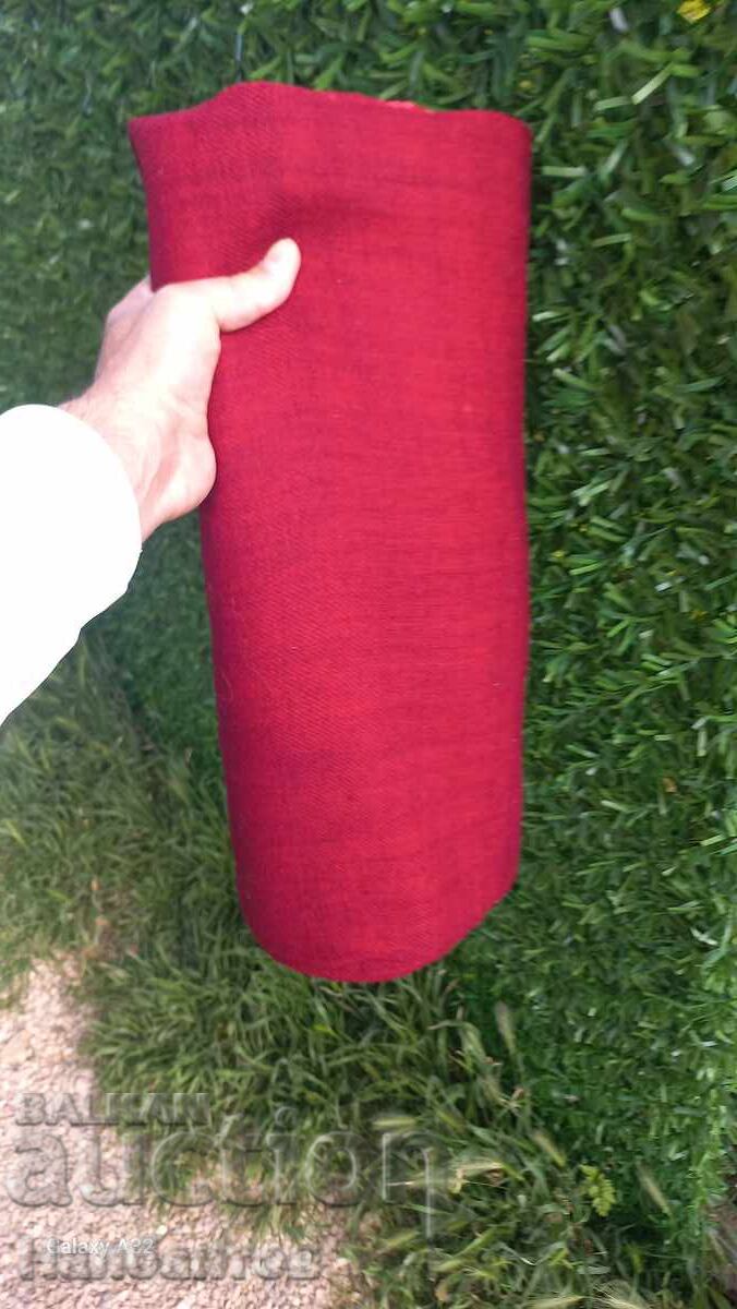 STOFĂ SUBȚIRE SUBȚIRE VALURATĂ ROȘIE PENTRU ROCHII - 5