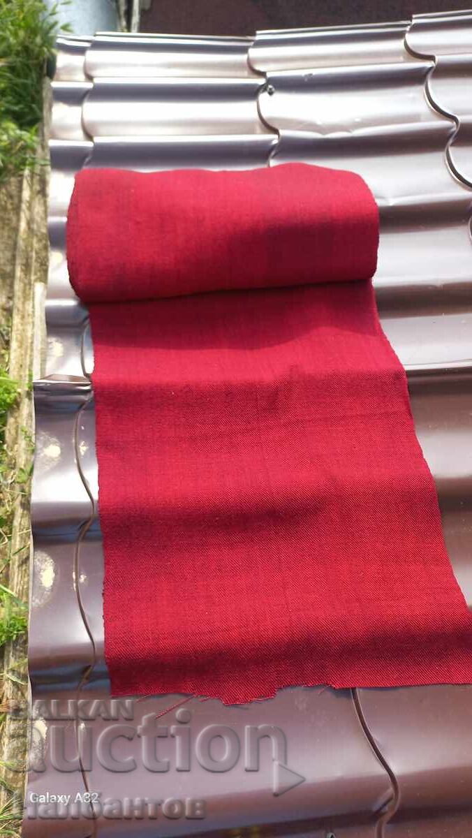 STOFĂ SUBȚIRE SUBȚIRE VALURATĂ ROȘIE PENTRU ROCHII