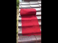 STOFĂ SUBȚIRE SUBȚIRE VALURATĂ ROȘIE PENTRU ROCHII