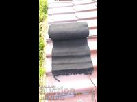 STOFĂ NEAGRĂ DE LÂNĂ VECHE PENTRU ROCHII