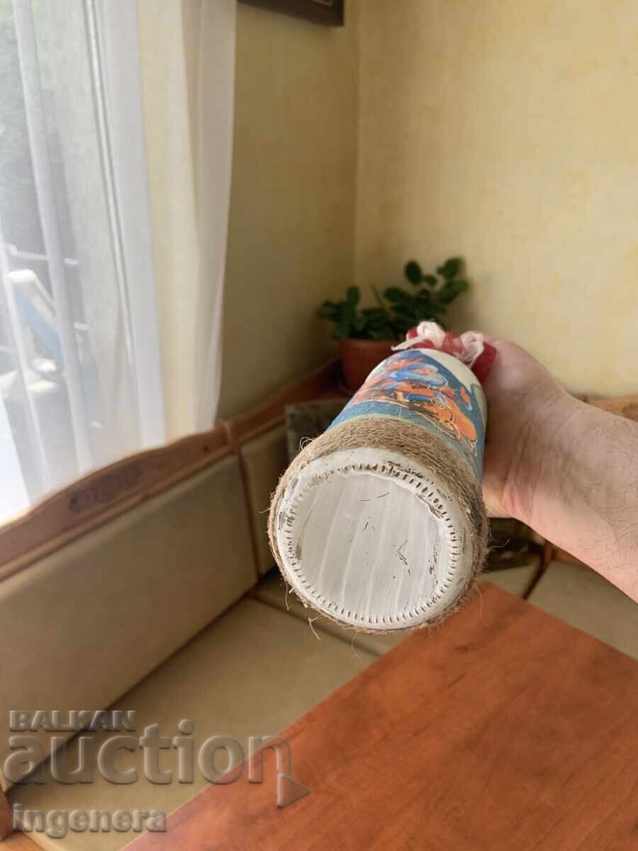 ШИШЕ БУТИЛКА ОПЛЕТКА РИСУНЪК - 5