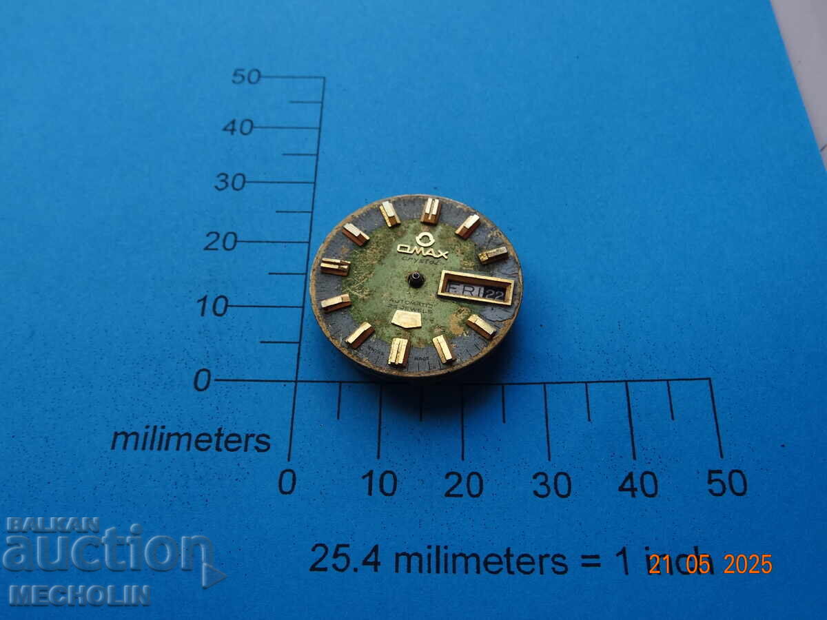 COLLECTOR'S watch MECHANISM OMAX SWISS AUTOMATIC