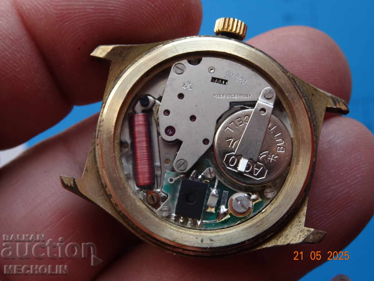 Ceas de colecție CUARȚ GERMANIA PRATINA JUNGHANS - 7 Ceas de colecție CUARȚ GERMANIA PRATINA JUNGHANS - 7