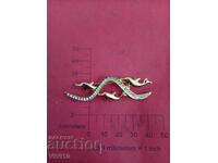 Brosa antica cu pietre