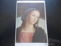 Carte poștală veche, TESTA DI WERGINE, Florența, Galeria Uffizi